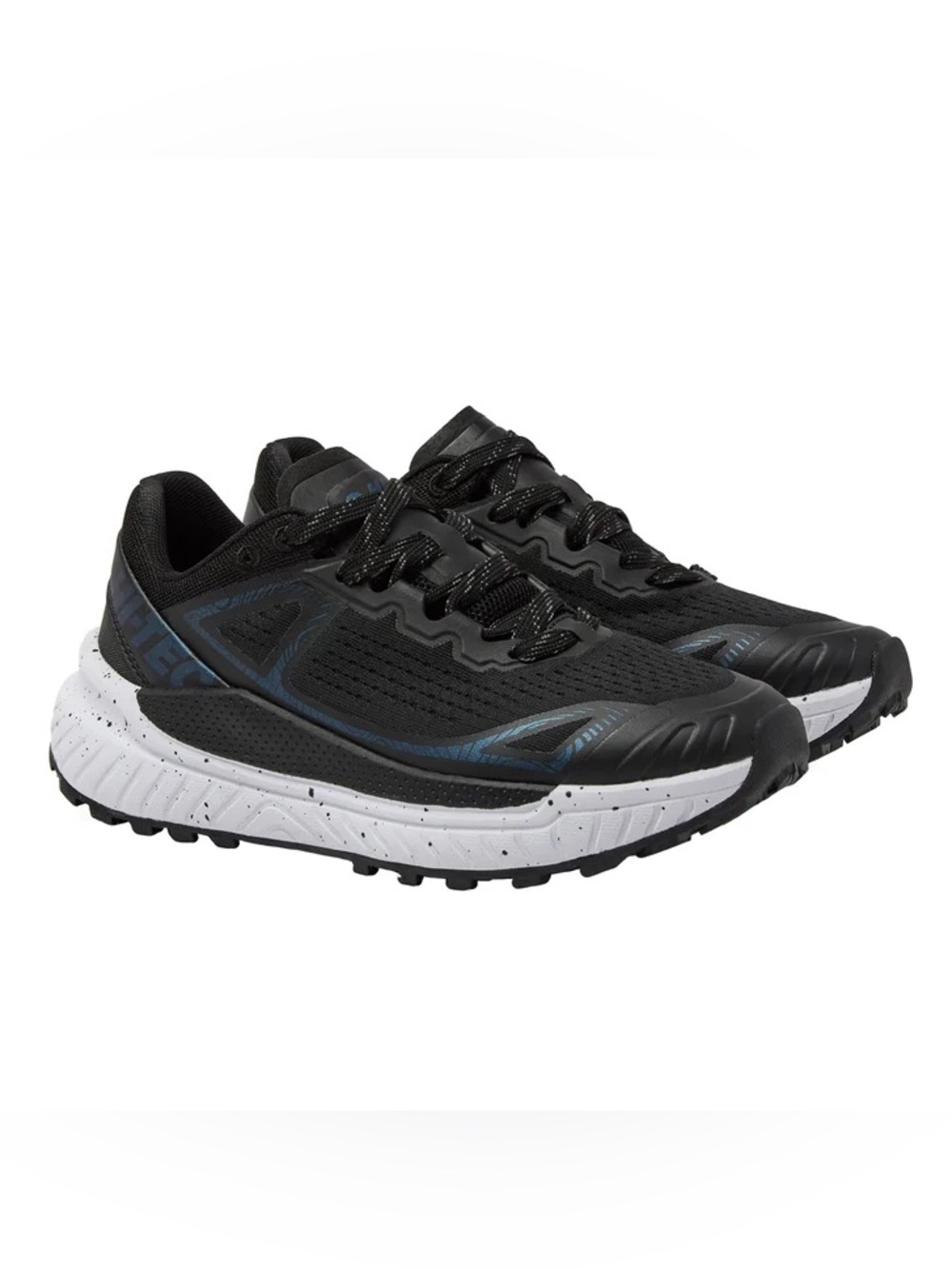 Hi-Tec Women’s Trail ShoesBlack White Iridescent Running Shoes Size 6.5 NIB